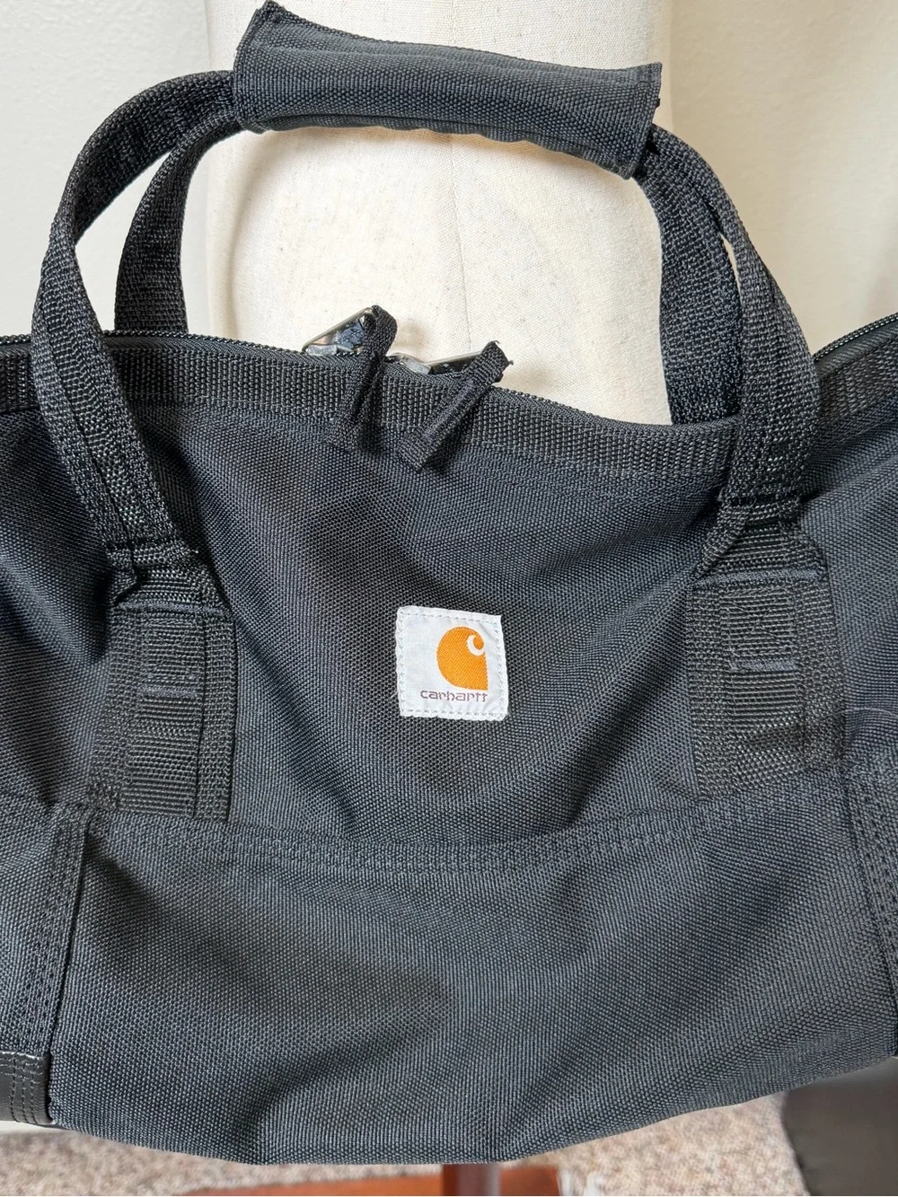 Carhartt Black Duffel Bag